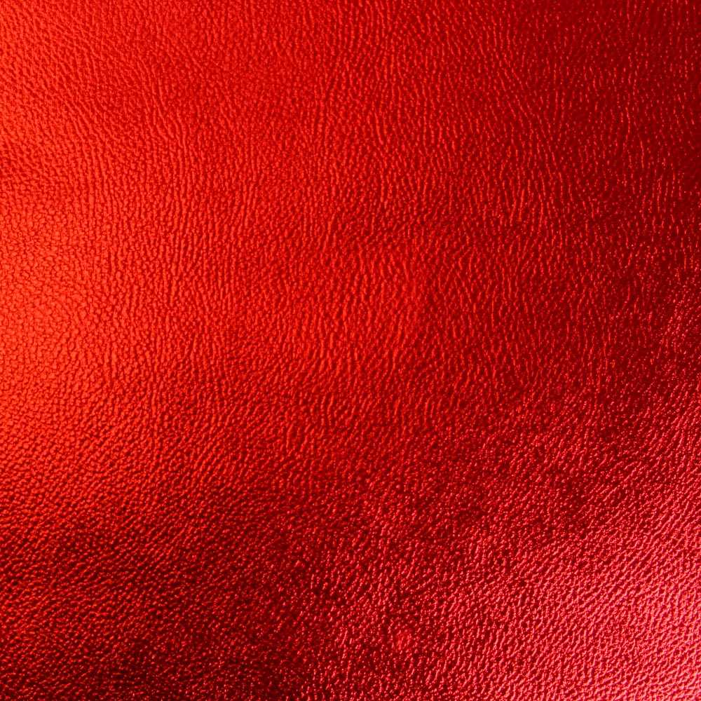 Kunstleder Metall Klassisch Rot - Ribes y Casals