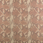 Laminierte gestrickte Schlange Khaki - Ribes y Casals