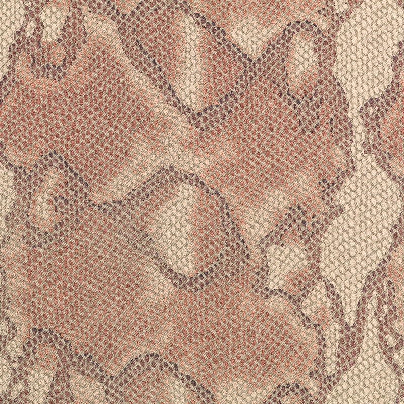 Laminierte gestrickte Schlange Khaki - Ribes y Casals