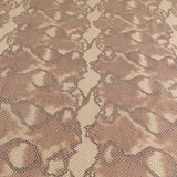 Laminierte gestrickte Schlange Khaki - Ribes y Casals