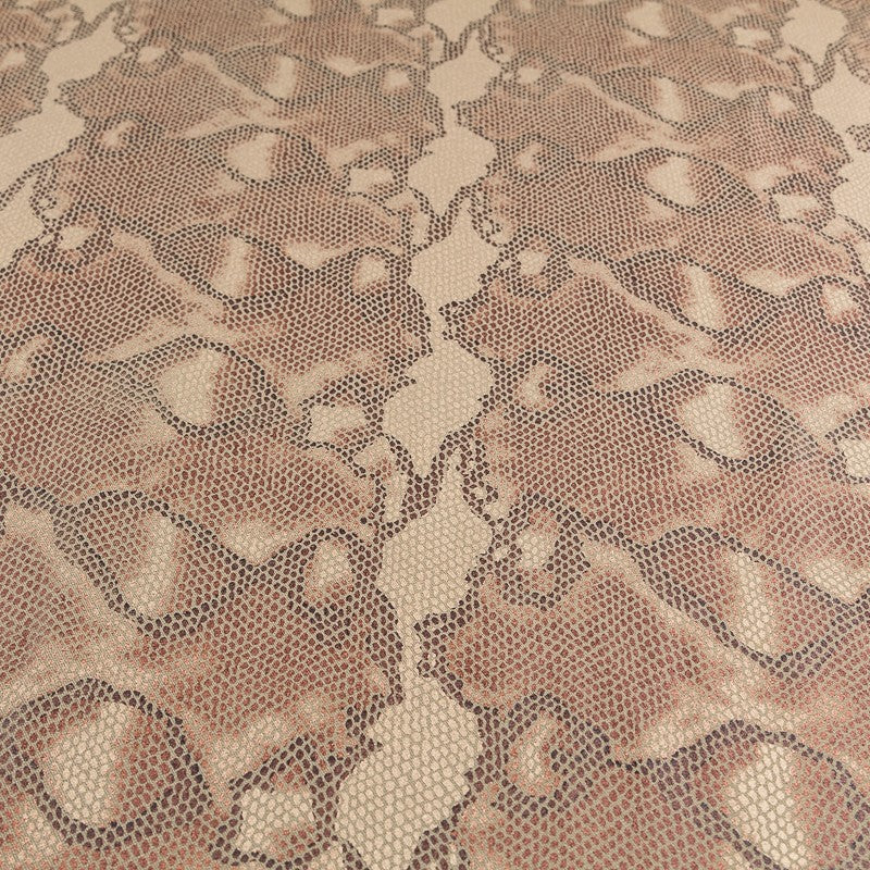 Laminierte gestrickte Schlange Khaki - Ribes y Casals