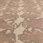 Laminierte gestrickte Schlange Khaki - Ribes y Casals