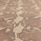 Laminierte gestrickte Schlange Khaki - Ribes y Casals