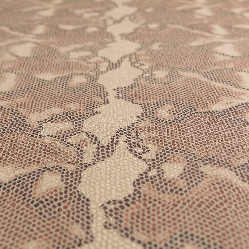 Laminierte gestrickte Schlange Khaki - Ribes y Casals