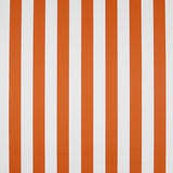 Kunstleder Nautische Streifen Orange - Ribes y Casals