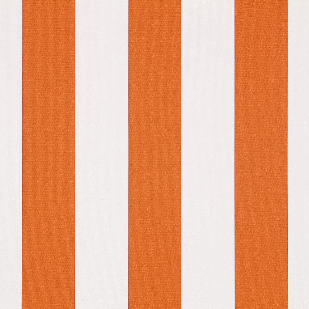 Kunstleder Nautische Streifen Orange - Ribes y Casals