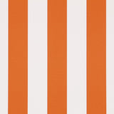 Kunstleder Nautische Streifen Orange - Ribes y Casals