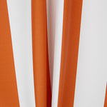 Kunstleder Nautische Streifen Orange - Ribes y Casals