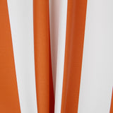 Kunstleder Nautische Streifen Orange - Ribes y Casals