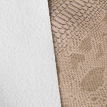 Reptil Beige Öko-Leder - Ribes y Casals