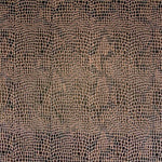 Kunstleder mit Schlangenprägung Braun - Ribes y Casals