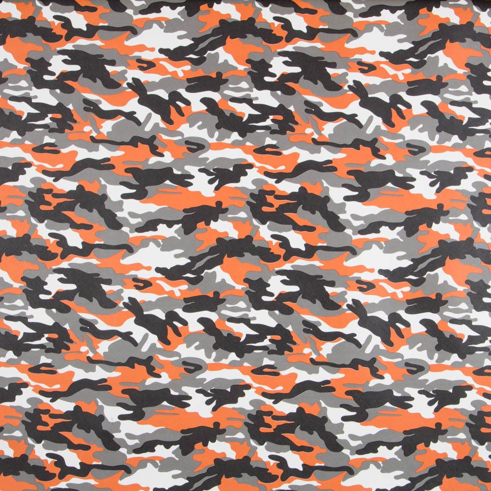 Kunstlederpolsterung Military Orange - Ribes y Casals