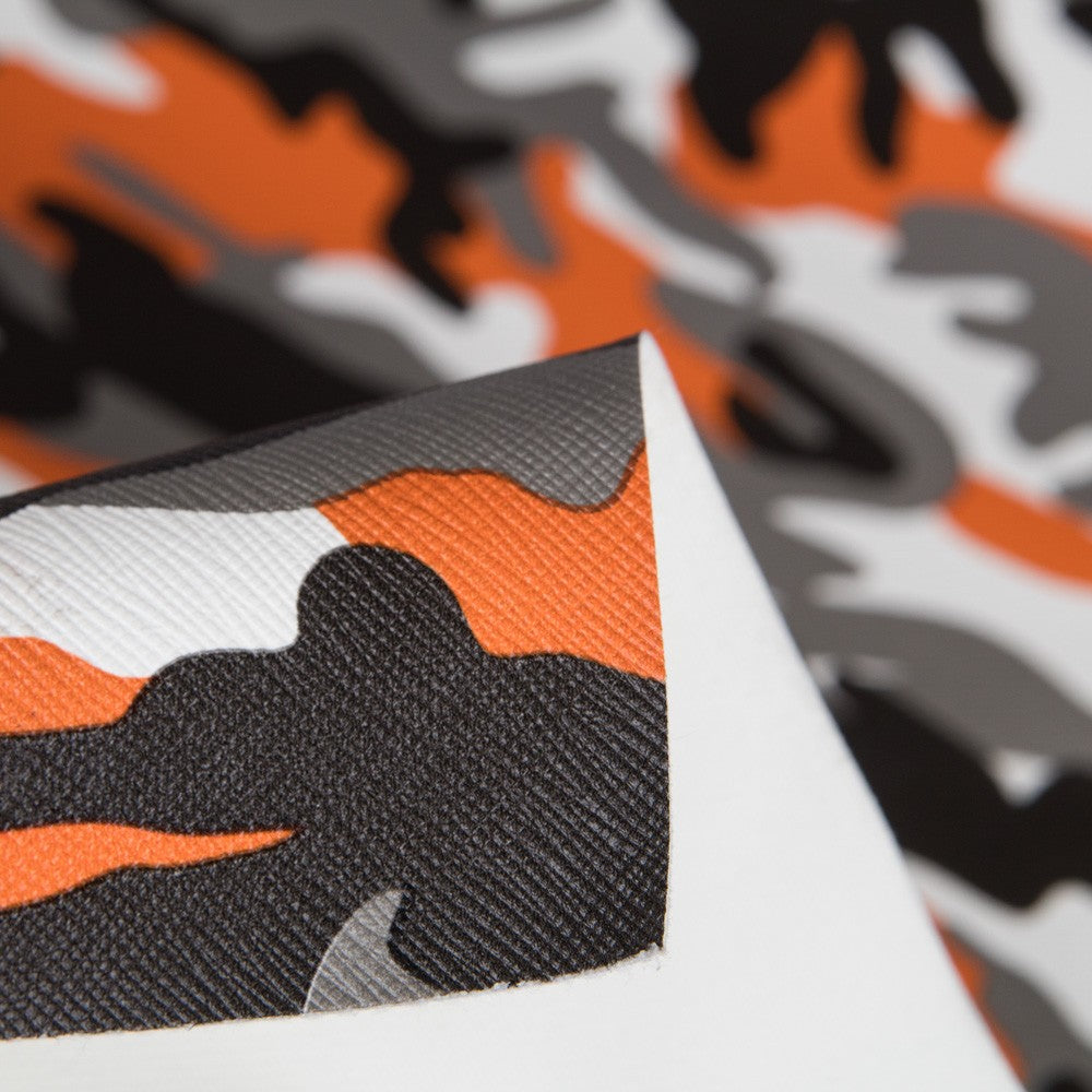 Kunstlederpolsterung Military Orange - Ribes y Casals