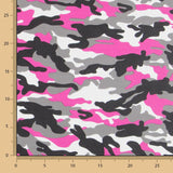 Kunstlederpolsterung Military Pink - Ribes y Casals