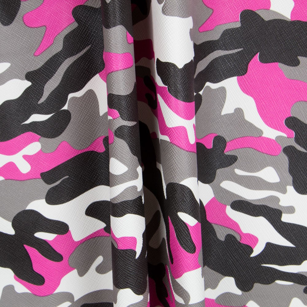 Kunstlederpolsterung Military Pink - Ribes y Casals