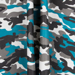 Kunstlederpolsterung Military Türkis - Ribes y Casals