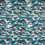 Kunstlederpolsterung Military Türkis - Ribes y Casals