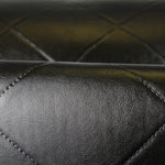 Polsterung Rhombus Lackleder Schwarz - Ribes y Casals