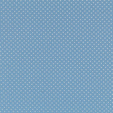 Blaues Kunstleder mit geprägtem Polka Dot - Ribes y Casals