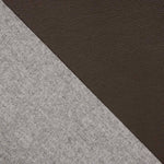 Kunstleder-Reststücke für Polster, 1 mm, dunkelbraun – verschiedene Maße x Breite 140 cm - Ribes y Casals