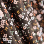Chocolate Forest Baumwolle Popeline - Ribes y Casals