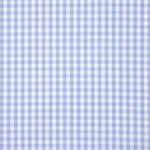 Baumwoll-Popeline kariert Baumwoll-Popeline Maxi Blau - Ribes y Casals