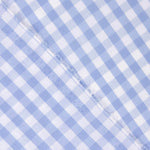 Baumwoll-Popeline kariert Baumwoll-Popeline Maxi Blau - Ribes y Casals