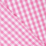 Baumwoll-Popeline kariert Baumwolle Maxi Rosa - Ribes y Casals