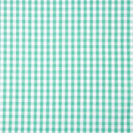 Water Green Baumwoll-Popeline Maxi Baumwolle kariert - Ribes y Casals