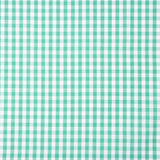 Water Green Baumwoll-Popeline Maxi Baumwolle kariert - Ribes y Casals