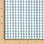 Anis Grün Baumwolle Popeline Plaids Maxi - Ribes y Casals