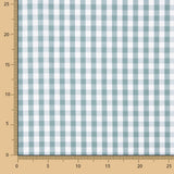 Anis Grün Baumwolle Popeline Plaids Maxi - Ribes y Casals