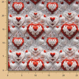 Baumwollpopeline Cuore Crochet - Ribes y Casals