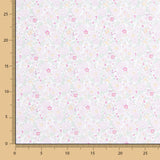 Coba Blumen Baumwolle Popeline - Ribes y Casals