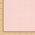 Oeko-Tex® Geometrische Koralle Baumwolle Baumwoll-Popeline - Ribes y Casals