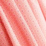 Oeko-Tex® Geometrische Koralle Baumwolle Baumwoll-Popeline - Ribes y Casals
