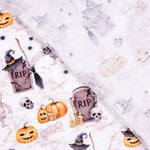 Baumwolle Popeline Haloween RIP - Ribes y Casals