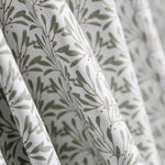 Baumwollpopeline Taupe Herbs - Ribes y Casals