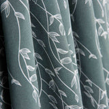 Ginkgo Grün Ginkgoblätter Baumwollpopeline 55 x 145 cm - Ribes y Casals