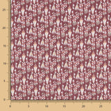 Kinderkleidung Baumwolle Popeline Maroon Forest - Ribes y Casals