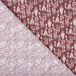 Kinderkleidung Baumwolle Popeline Maroon Forest - Ribes y Casals