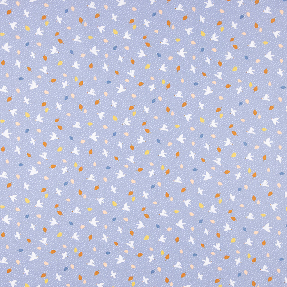 Kinderkleidung aus Baumwollpopeline Golondrinas Blue Denim - Ribes y Casals