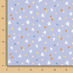 Kinderkleidung aus Baumwollpopeline Golondrinas Blue Denim - Ribes y Casals