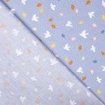Kinderkleidung aus Baumwollpopeline Golondrinas Blue Denim - Ribes y Casals