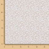 Kinder Baumwollpopeline Beige Blätter - Ribes y Casals