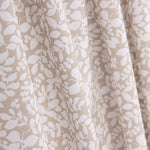 Kinder Baumwollpopeline Beige Blätter - Ribes y Casals