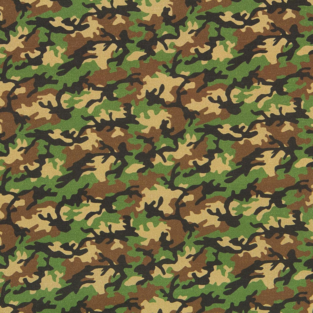 Militär-Baumwollpopeline Grün - Ribes y Casals