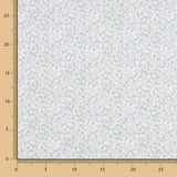 Minimals Baumwoll-Popeline weiß-grün - Ribes y Casals