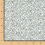 Minimals Baumwoll-Popeline Nilgrün - Ribes y Casals