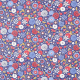 Oeko-Tex® Misaki Baumwoll-Popeline Blau Blau - Ribes y Casals